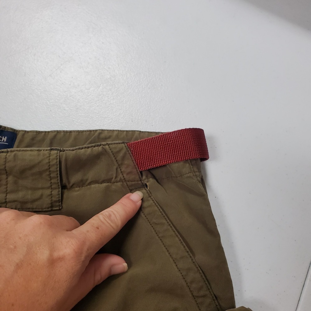 Abercrombie & Fitch Mens Vintage Y2K Paratrooper Pants Size L Military Cargo - Picture 12 of 14